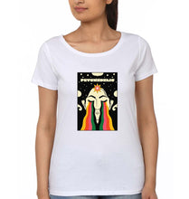 Load image into Gallery viewer, Psychedelic T-Shirt for Women-White-Ektarfa.online
