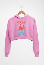 Load image into Gallery viewer, Bowling Crop HOODIE FOR WOMEN-Light Baby Pink-Ektarfa.online
