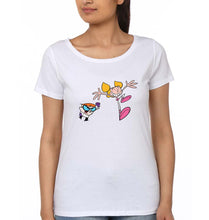 Load image into Gallery viewer, Dexter&#39;s Laboratory T-Shirt for Women-White-Ektarfa.online
