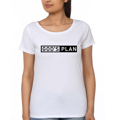 God's plan T-Shirt for Women-White-Ektarfa.online