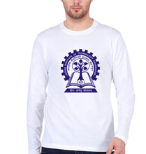 Load image into Gallery viewer, IIT Kharagpur Full Sleeves T-Shirt for Men-White-Ektarfa.online
