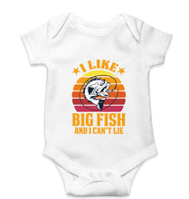 Load image into Gallery viewer, Fishing Kids Romper For Baby Boy/Girl-0-5 Months(18 Inches)-White-Ektarfa.online
