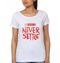 Load image into Gallery viewer, OnePlus T-Shirt for Women-White-Ektarfa.online
