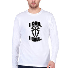 Load image into Gallery viewer, Roman Reigns WWE Full Sleeves T-Shirt for Men-White-Ektarfa.online
