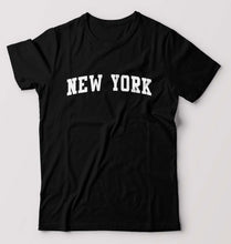 Load image into Gallery viewer, New York T-Shirt for Men-Black-Ektarfa.online
