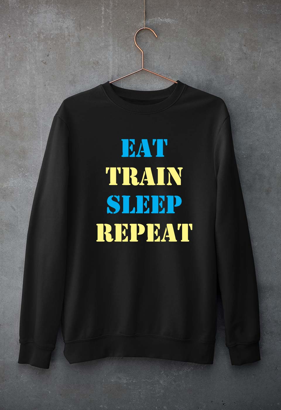 Gym Unisex Sweatshirt for Men/Women-Black-Ektarfa.online