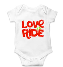 Load image into Gallery viewer, Love to Ride Kids Romper For Baby Boy/Girl-White-Ektarfa.online
