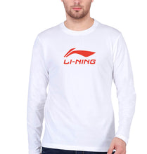 Load image into Gallery viewer, Li-Ning Full Sleeves T-Shirt for Men-White-Ektarfa.online
