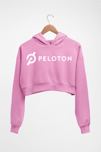 Load image into Gallery viewer, Peloton Crop HOODIE FOR WOMEN-Light Baby Pink-Ektarfa.online

