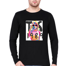 Load image into Gallery viewer, Taylor Swift Full Sleeves T-Shirt for Men-Black-Ektarfa.online
