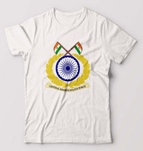 Load image into Gallery viewer, CRPF T-Shirt for Men-White-Ektarfa.online
