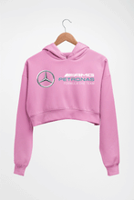 Load image into Gallery viewer, Mercedes AMG Petronas F1 Crop HOODIE FOR WOMEN
