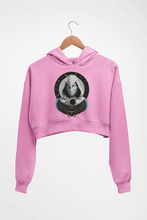 Load image into Gallery viewer, Moon Knight Crop HOODIE FOR WOMEN-Light Baby Pink-Ektarfa.online
