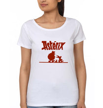 Load image into Gallery viewer, Asterix T-Shirt for Women-White-Ektarfa.online
