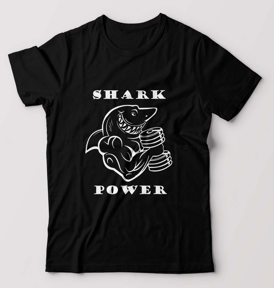 Gym Shark Power T-Shirt for Men-Black-Ektarfa.online