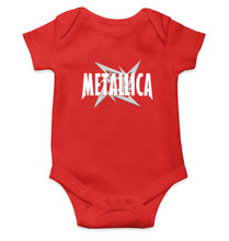 Load image into Gallery viewer, Metallica Kids Romper For Baby Boy/Girl-0-5 Months(18 Inches)-RED-Ektarfa.online
