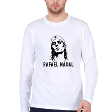 Load image into Gallery viewer, Rafael Nadal (RAFA) Full Sleeves T-Shirt for Men-White-Ektarfa.online
