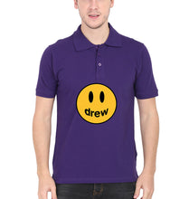 Load image into Gallery viewer, Drew House Polo T-Shirt for Men-Purple-Ektarfa.online
