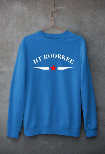 IIT Roorkee Unisex Sweatshirt for Men/Women-S(40 Inches)-Royal Blue-Ektarfa.online