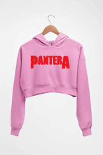 Load image into Gallery viewer, Pantera Crop HOODIE FOR WOMEN-Light Baby Pink-Ektarfa.online
