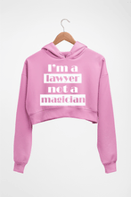 Load image into Gallery viewer, Lawyer Crop HOODIE FOR WOMEN-Light Baby Pink-Ektarfa.online
