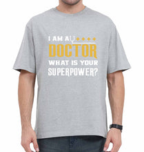 Load image into Gallery viewer, Doctor Oversized T-Shirt for Men-Grey-Ektarfa.online
