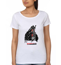 Load image into Gallery viewer, Samurai T-Shirt for Women-White-Ektarfa.online
