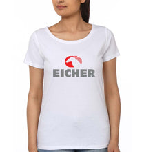 Load image into Gallery viewer, Eicher T-Shirt for Women-White-Ektarfa.online
