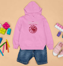Load image into Gallery viewer, House Targaryen (GOT) Kids Hoodie for Boy/Girl-Light Baby Pink-Ektarfa.online
