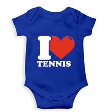 Load image into Gallery viewer, I Love Tennis Kids Romper For Baby Boy/Girl-0-5 Months(18 Inches)-Royal Blue-Ektarfa.online
