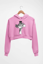 Load image into Gallery viewer, Jesus Crop HOODIE FOR WOMEN-Light Baby Pink-Ektarfa.online
