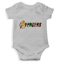 Load image into Gallery viewer, Avengers Kids Romper Kids Romper For Baby Boy/Girl-0-5 Months(18 Inches)-Grey-Ektarfa.online
