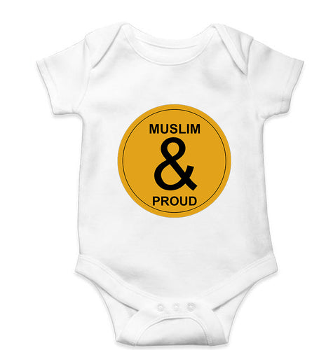 Muslim Kids Romper For Baby Boy/Girl-White-Ektarfa.online