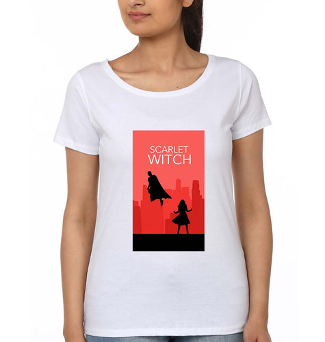 Scarlet Witch Wanda T-Shirt for Women-White-Ektarfa.online