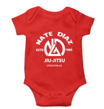 Load image into Gallery viewer, Nate Diaz UFC Kids Romper For Baby Boy/Girl-0-5 Months(18 Inches)-Red-Ektarfa.online
