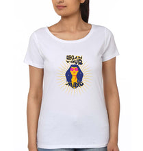 Load image into Gallery viewer, Psychedelic Mind T-Shirt for Women-White-Ektarfa.online
