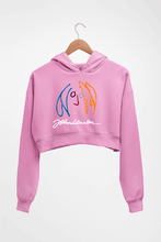 Load image into Gallery viewer, John Lennon Crop HOODIE FOR WOMEN-Light Baby Pink-Ektarfa.online
