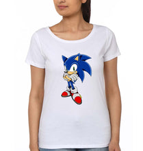 Load image into Gallery viewer, Sonic T-Shirt for Women-White-Ektarfa.online

