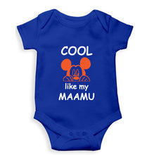 Load image into Gallery viewer, Cool Like My Maamu Kids Romper For Baby Boy/Girl-0-5 Months(18 Inches)-Royal Blue-Ektarfa.online
