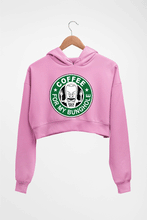 Load image into Gallery viewer, Beavis and Butt-Head Crop HOODIE FOR WOMEN-Light Baby Pink-Ektarfa.online
