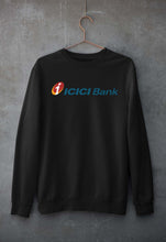Load image into Gallery viewer, ICICI Bank Unisex Sweatshirt for Men/Women-Black-Ektarfa.online
