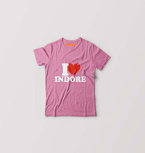 Load image into Gallery viewer, I Love Indore Kids T-Shirt for Boy/Girl-Pink-Ektarfa.online
