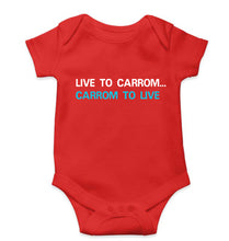 Load image into Gallery viewer, Carrom Kids Romper For Baby Boy/Girl-Red-Ektarfa.online
