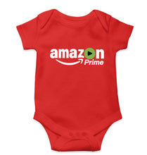 Load image into Gallery viewer, Amazon Prime Kids Romper For Baby Boy/Girl-0-5 Months(18 Inches)-Red-Ektarfa.online
