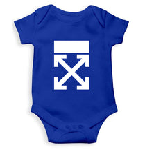 Load image into Gallery viewer, Off-white Kids Romper For Baby Boy/Girl-0-5 Months(18 Inches)-Royal Blue-Ektarfa.online
