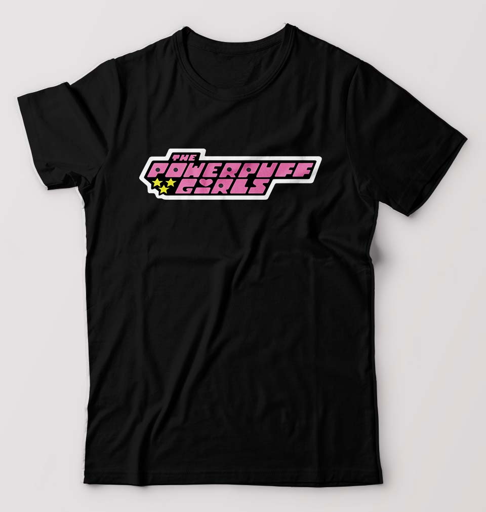 Powerpuff Girls T-Shirt for Men-Black-Ektarfa.online