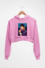 Load image into Gallery viewer, Novak Djokovic Tennis Crop HOODIE FOR WOMEN-Light Baby Pink-Ektarfa.online
