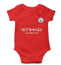 Load image into Gallery viewer, Manchester City F.C 2021-22 Kids Romper For Baby Boy/Girl-0-5 Months(18 Inches)-Red-Ektarfa.online
