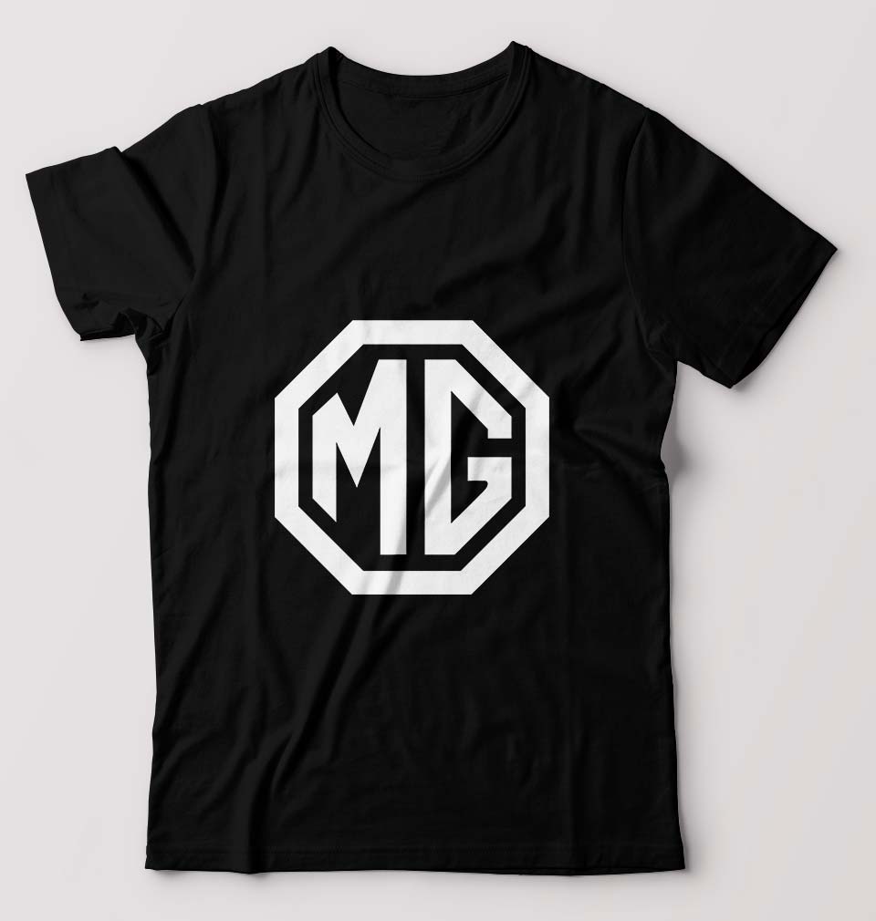 Morris Garages(MG) T-Shirt for Men-Black-Ektarfa.online