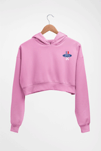 Load image into Gallery viewer, Ford Crop HOODIE FOR WOMEN-Light Baby Pink-Ektarfa.online
